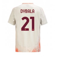 Echipament fotbal AS Roma Paulo Dybala #21 Tricou Deplasare 2024-25 maneca scurta